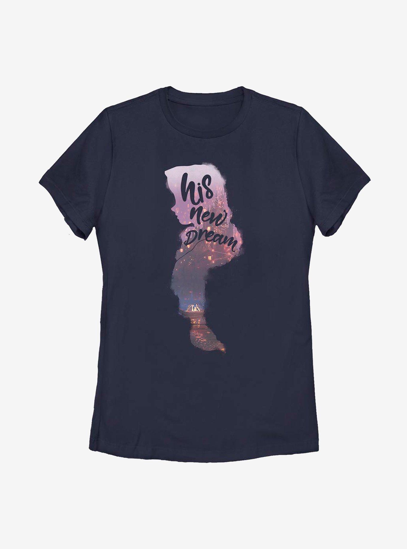 Disney Tangled Dream Rapunzel Womens T-Shirt, NAVY, hi-res