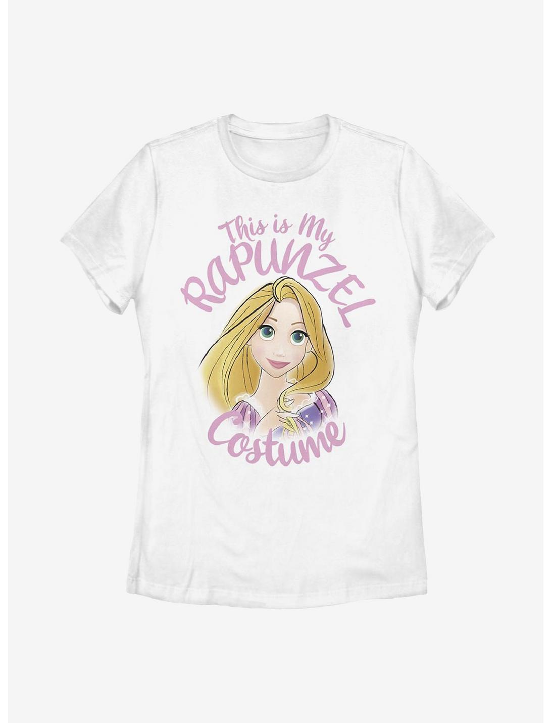 Plus Size Disney Tangled Rapunzel Costume Womens T-Shirt, WHITE, hi-res