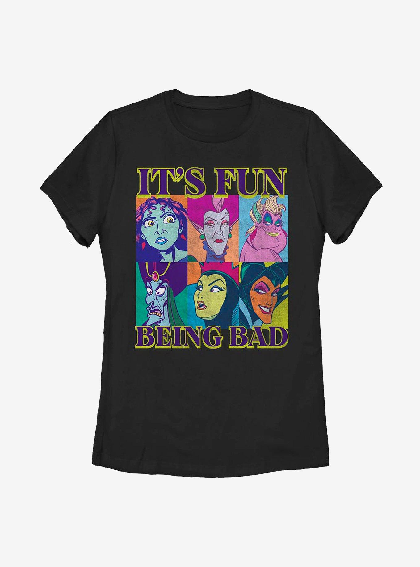 Disney Villains Square Up Womens T-Shirt, , hi-res