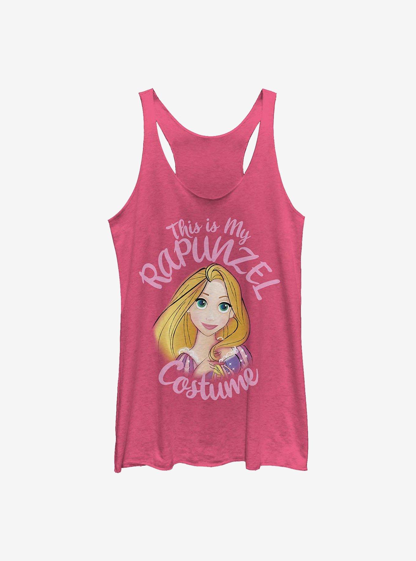 Disney Tangled Rapunzel Costume Womens Tank Top, PINK HTR, hi-res