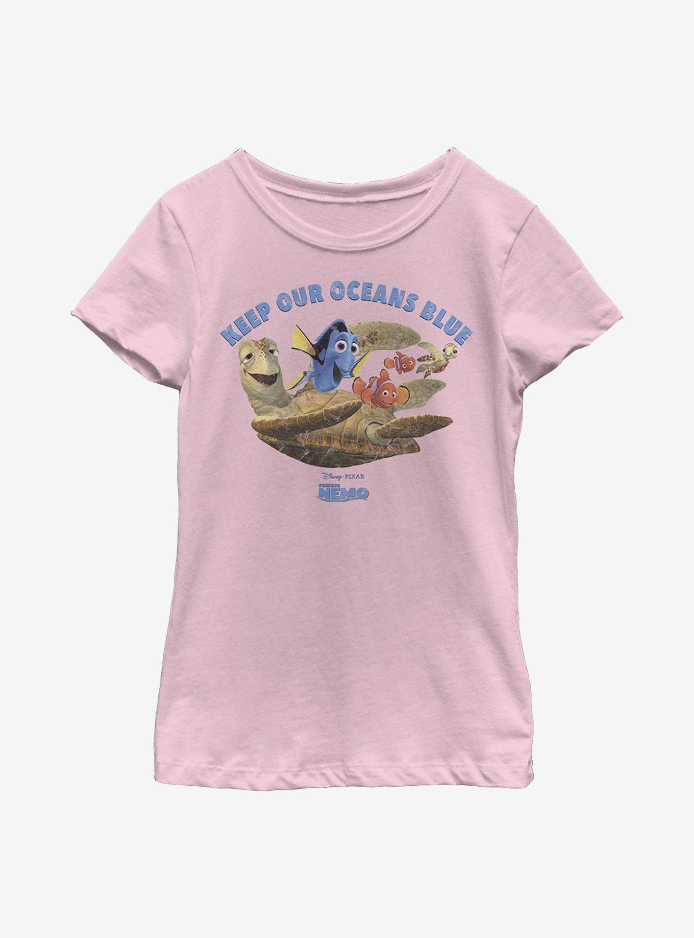 Disney Pixar Finding Nemo Ocean Youth Girls T-Shirt, , hi-res