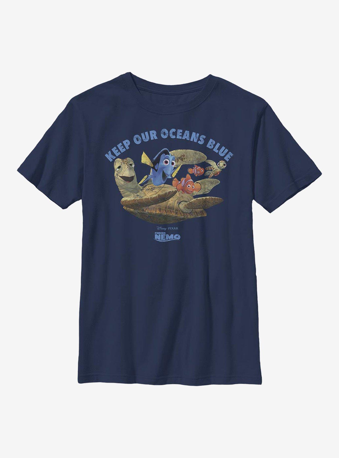 Disney Pixar Finding Nemo Ocean Youth T-Shirt, NAVY, hi-res