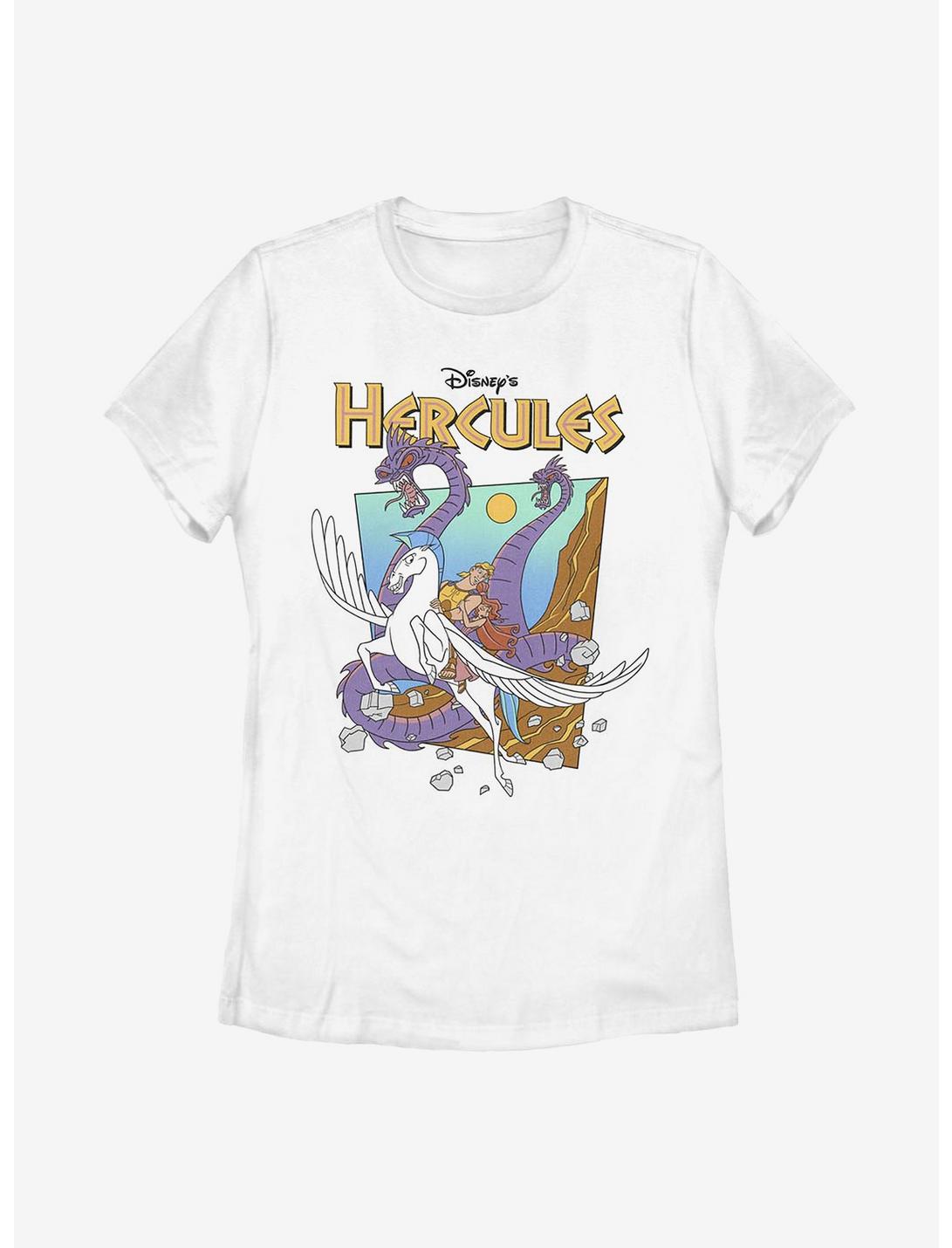 Disney Hercules Hydra Escape Womens T-Shirt, WHITE, hi-res