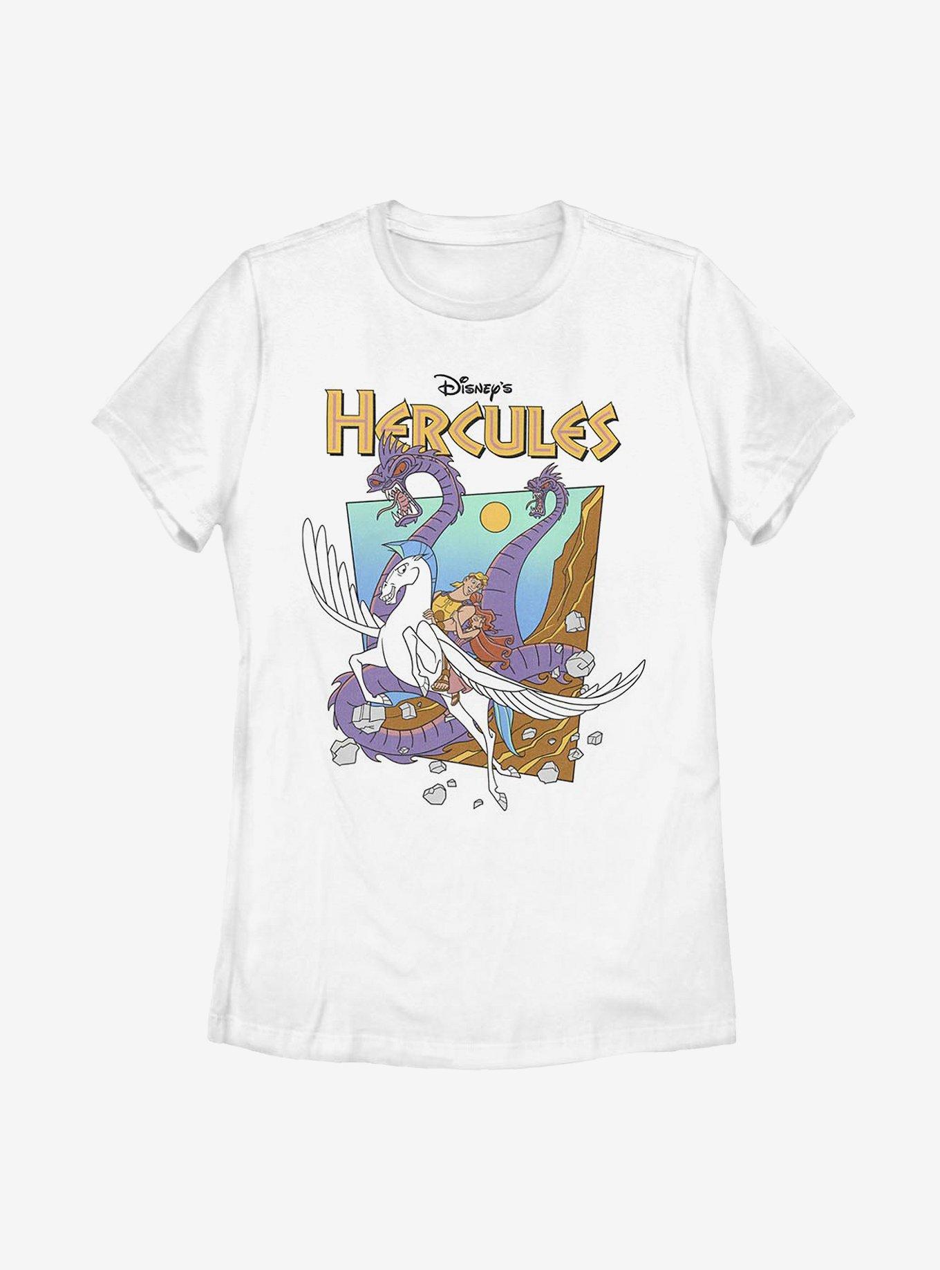 Disney Hercules Hydra Escape Womens T-Shirt, WHITE, hi-res