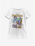 Disney Hercules Hydra Escape Youth Girls T-Shirt, WHITE, hi-res