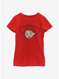 Disney Pixar Toy Story Big Face Jessie Youth Girls T-Shirt, RED, hi-res