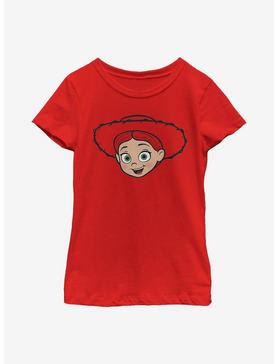 Disney Pixar Toy Story Big Face Jessie Youth Girls T-Shirt, , hi-res