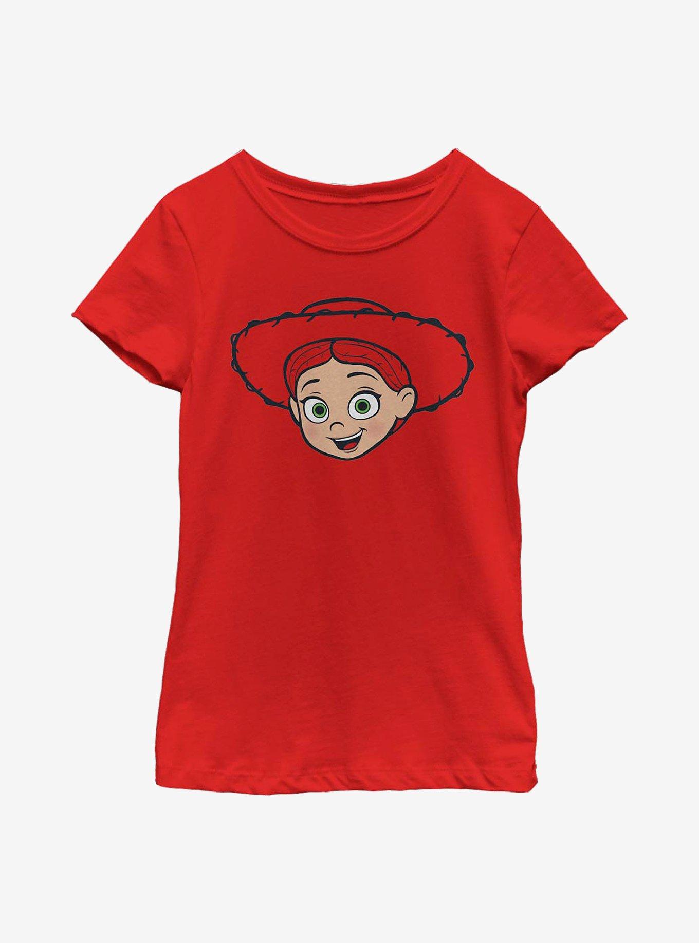 Disney Pixar Toy Story Big Face Jessie Youth Girls T-Shirt, , hi-res