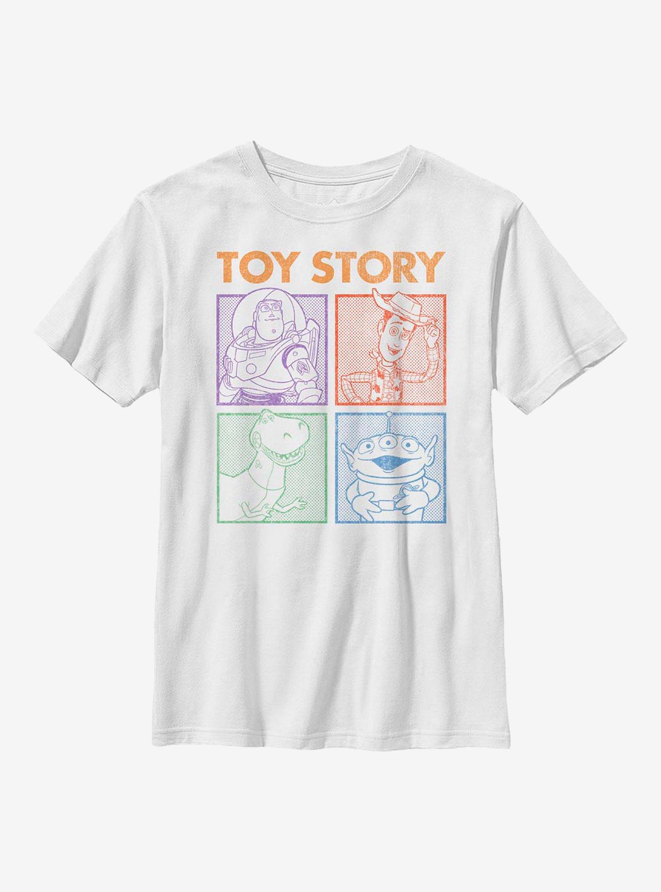 Disney Pixar Toy Story The Cool Club Youth T-Shirt, WHITE, hi-res