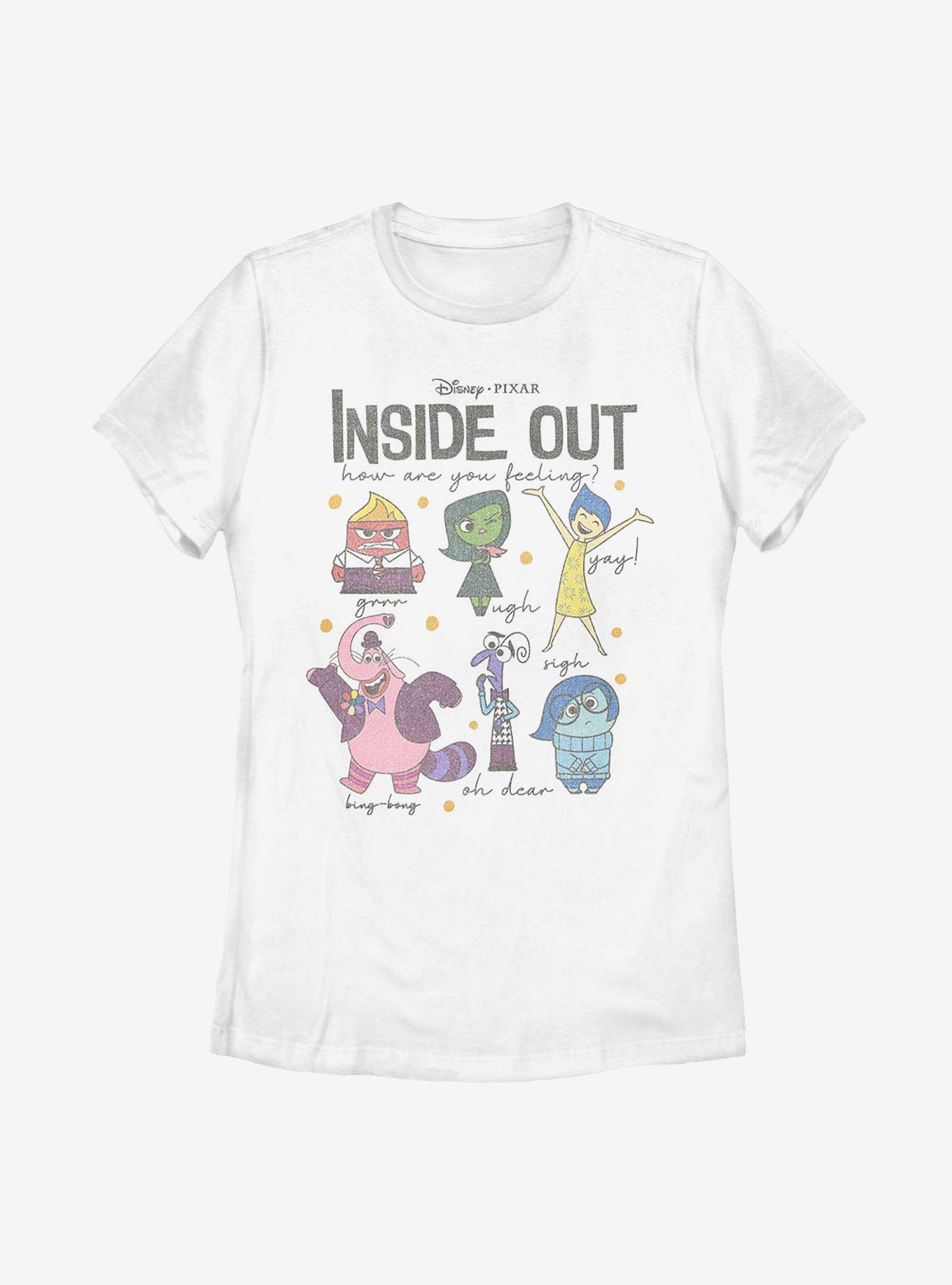 Disney Pixar Inside Out Feels Womens T-Shirt, , hi-res