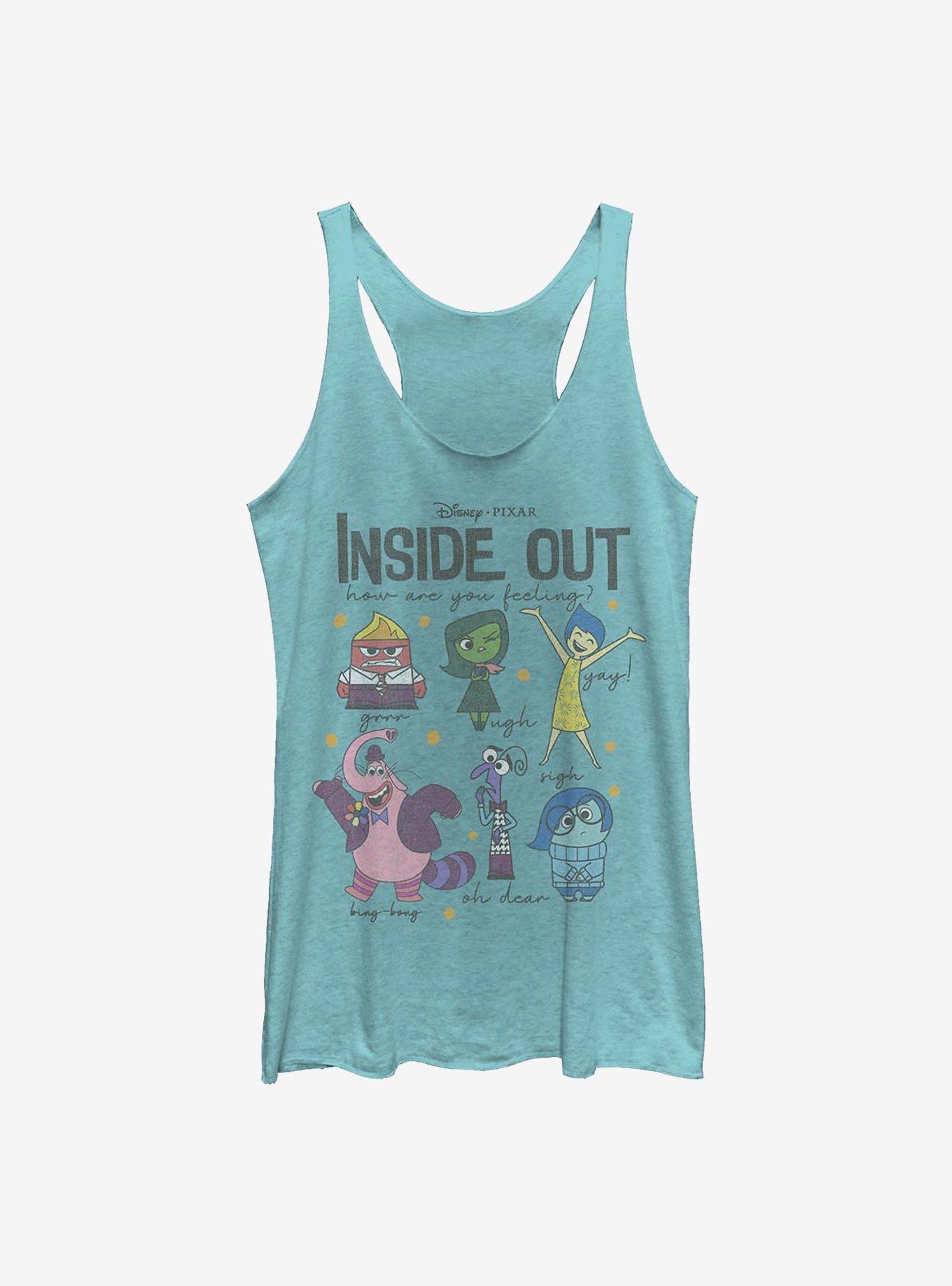Disney Pixar Inside Out Feels Womens Tank Top, TAHI BLUE, hi-res