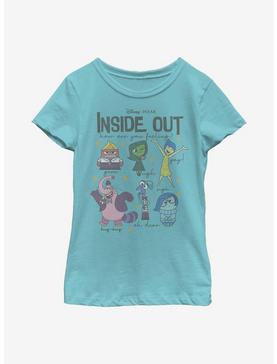 Plus Size Disney Pixar Inside Out Feels Youth Girls T-Shirt, , hi-res