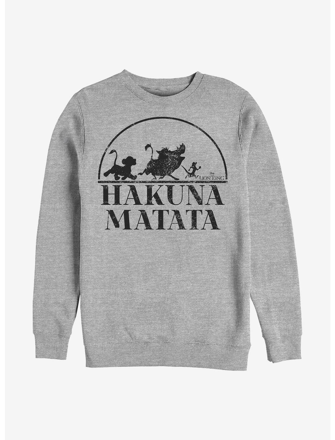 Disney The Lion King Hakuna Matata Log Walk Sweatshirt, ATH HTR, hi-res