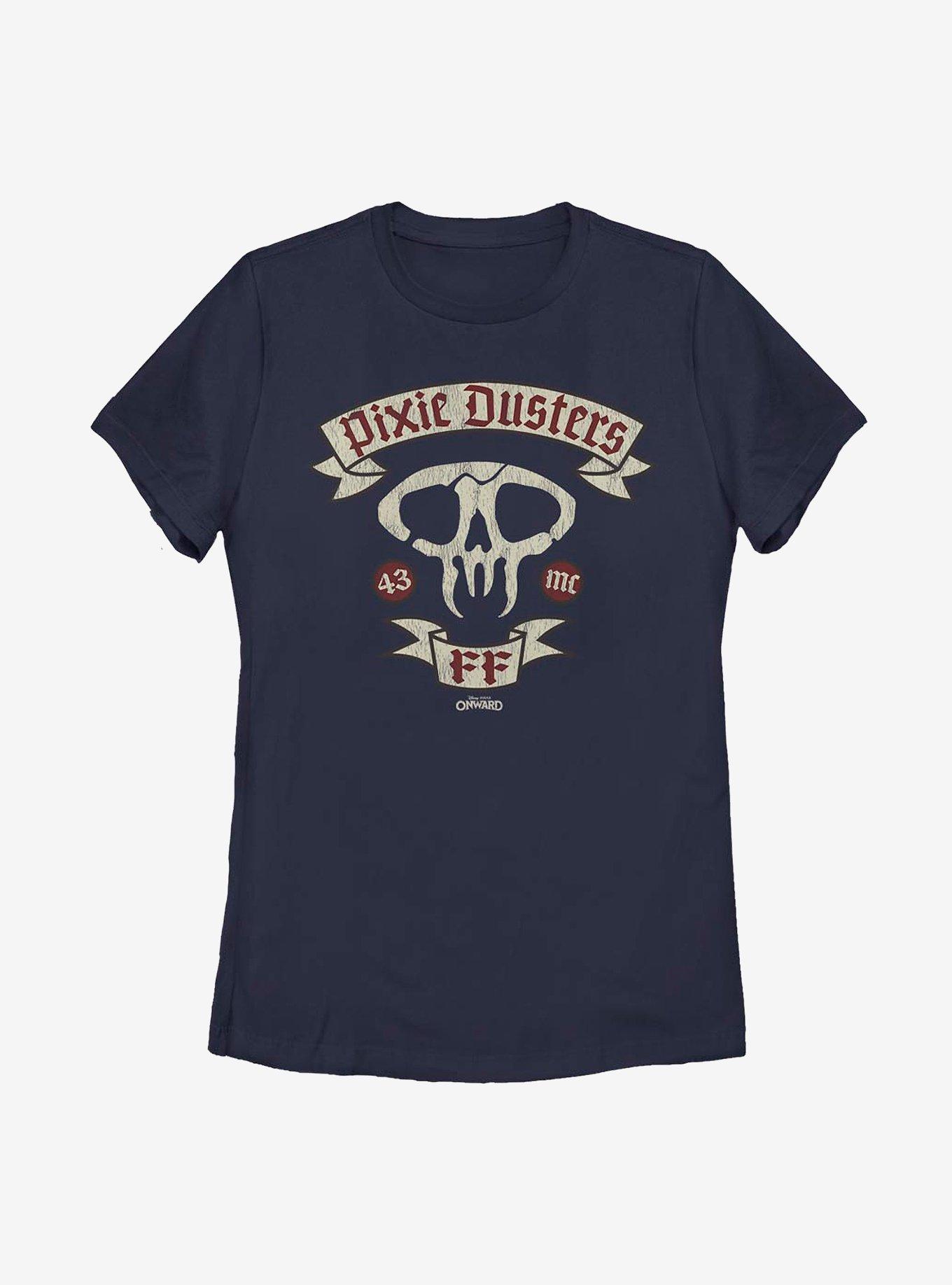 Disney Pixar Onward Dusters Back Womens T-Shirt, NAVY, hi-res