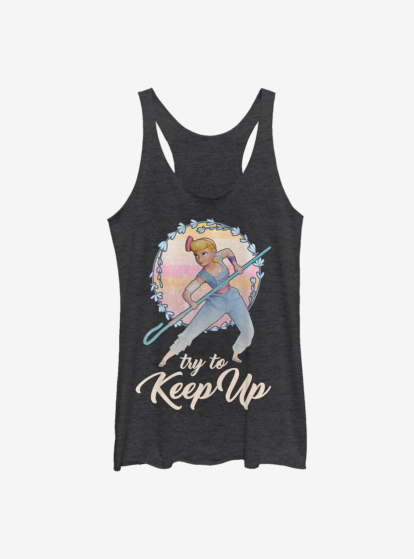 Disney Pixar Toy Story 4 Keep Up Bo Womens Tank Top, BLK HTR, hi-res