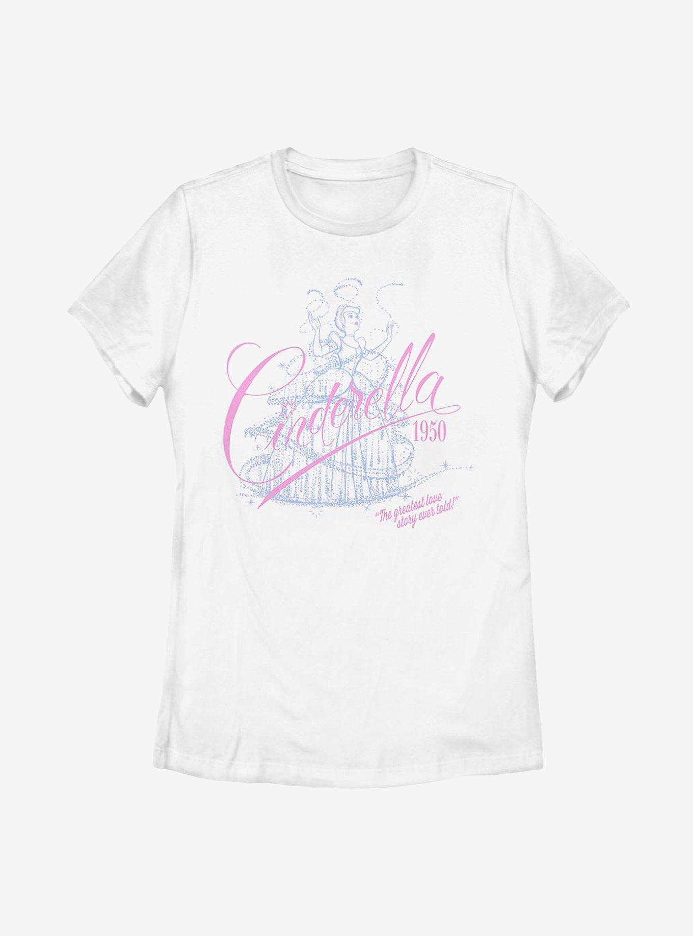 Disney Cinderella Love Story Womens T-Shirt, , hi-res
