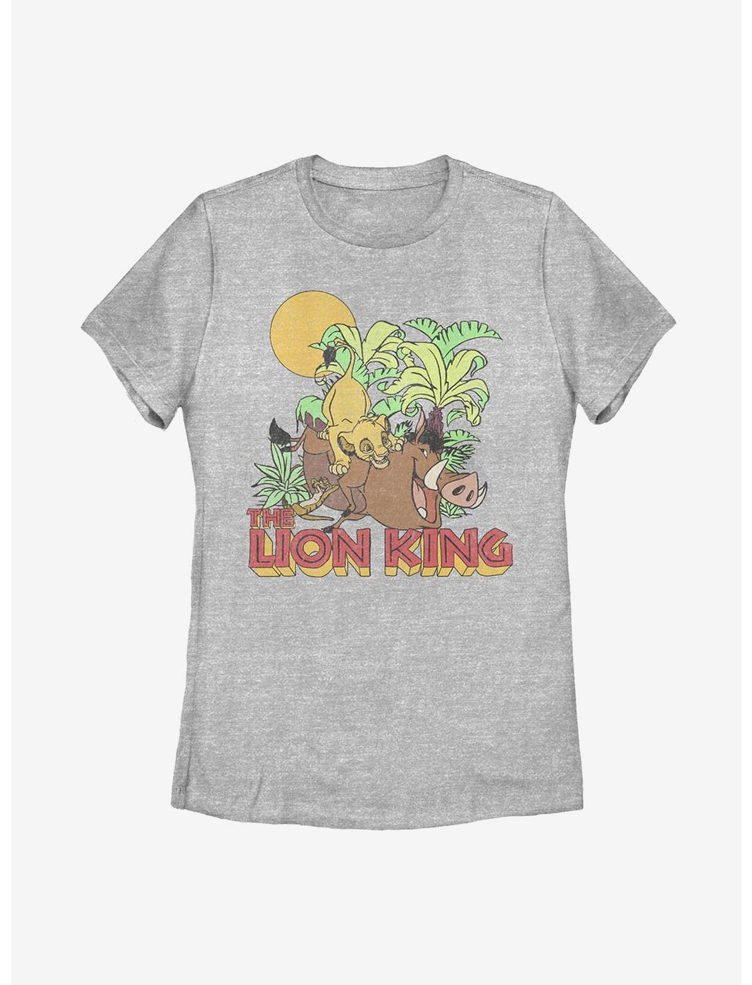 Disney The Lion King Jungle Play Womens T-Shirt, ATH HTR, hi-res
