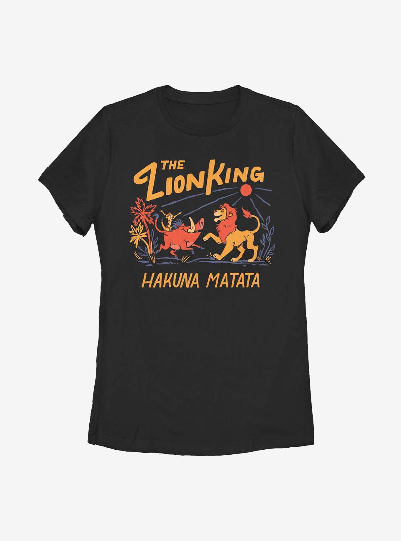 Disney The Lion King Hakuna Matata Sunrise Womens T-Shirt, , hi-res