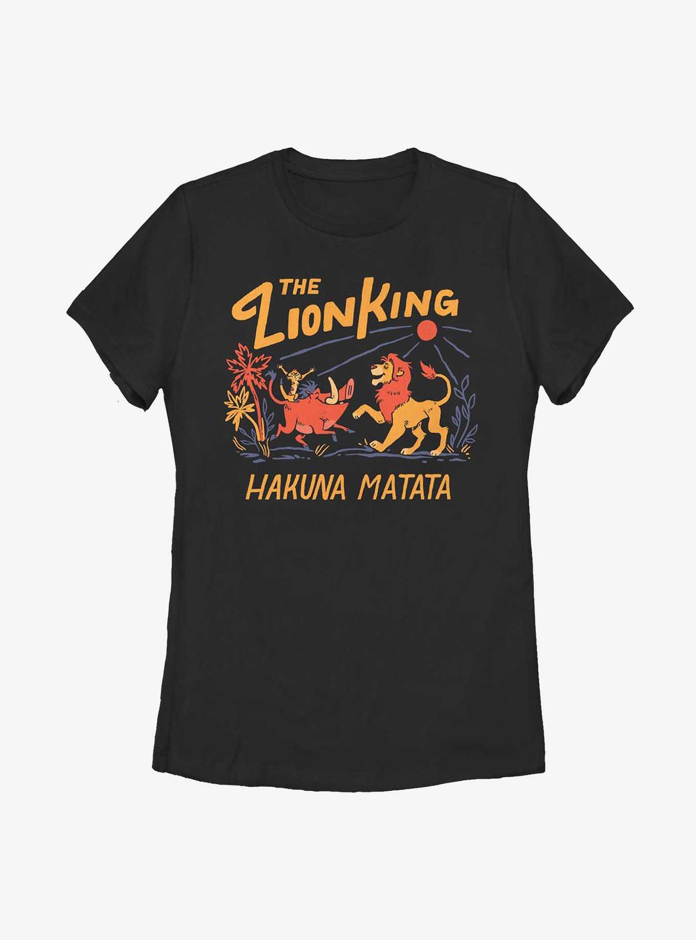 Disney The Lion King Hakuna Matata Sunrise Womens T-Shirt, , hi-res