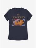 Disney The Lion King Rafiki Baby Simba Womens T-Shirt, NAVY, hi-res