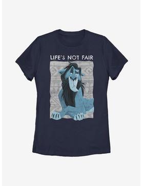 Plus Size Disney The Lion King Scar Not Fair Womens T-Shirt, , hi-res