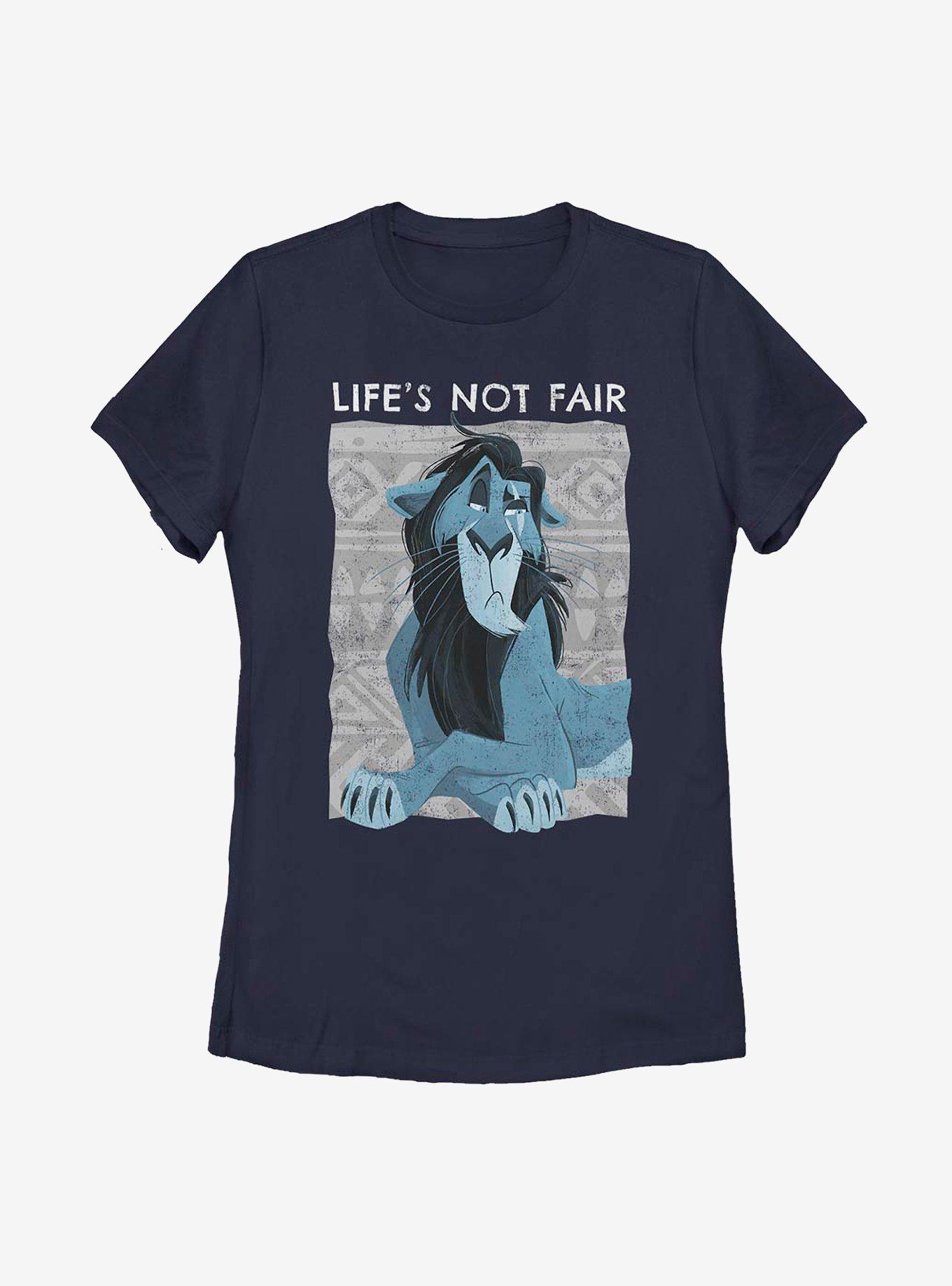 Disney The Lion King Scar Not Fair Womens T-Shirt, , hi-res