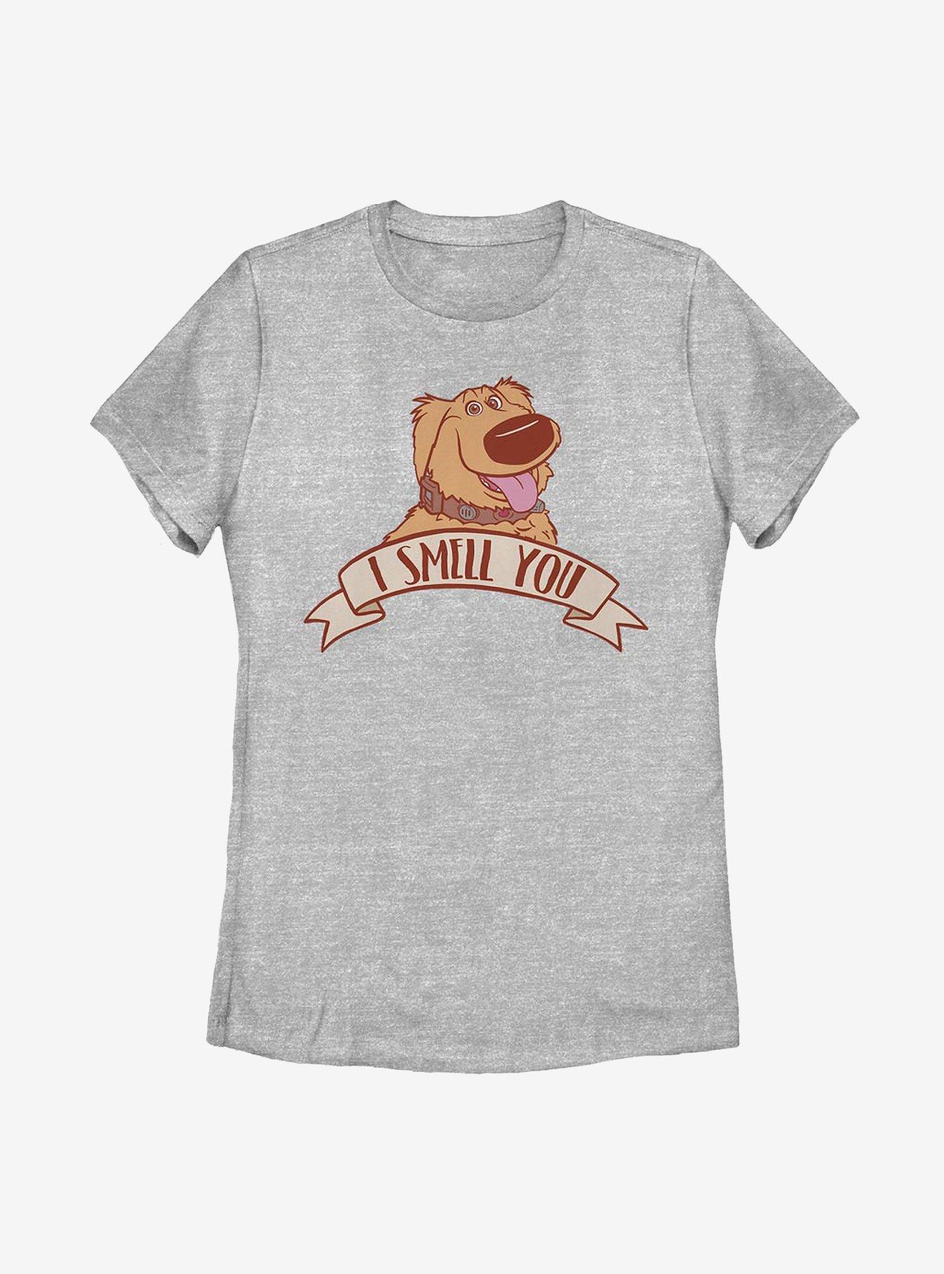 Disney Pixar Up Goodest Boy Badge Womens T-Shirt, ATH HTR, hi-res