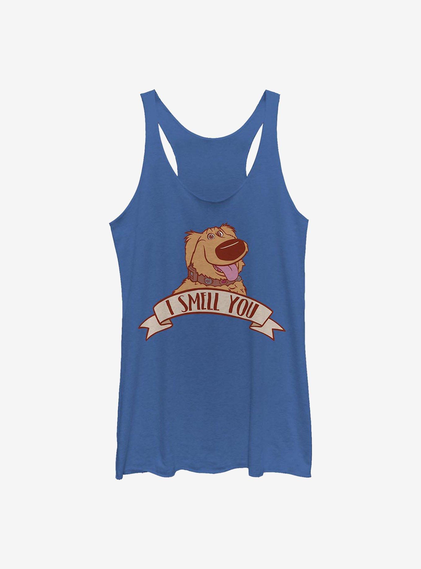 Disney Pixar Up Goodest Boy Badge Womens Tank Top, ROY HTR, hi-res