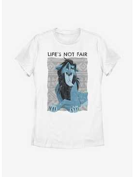 Disney The Lion King Scar Not Fair Womens T-Shirt, , hi-res