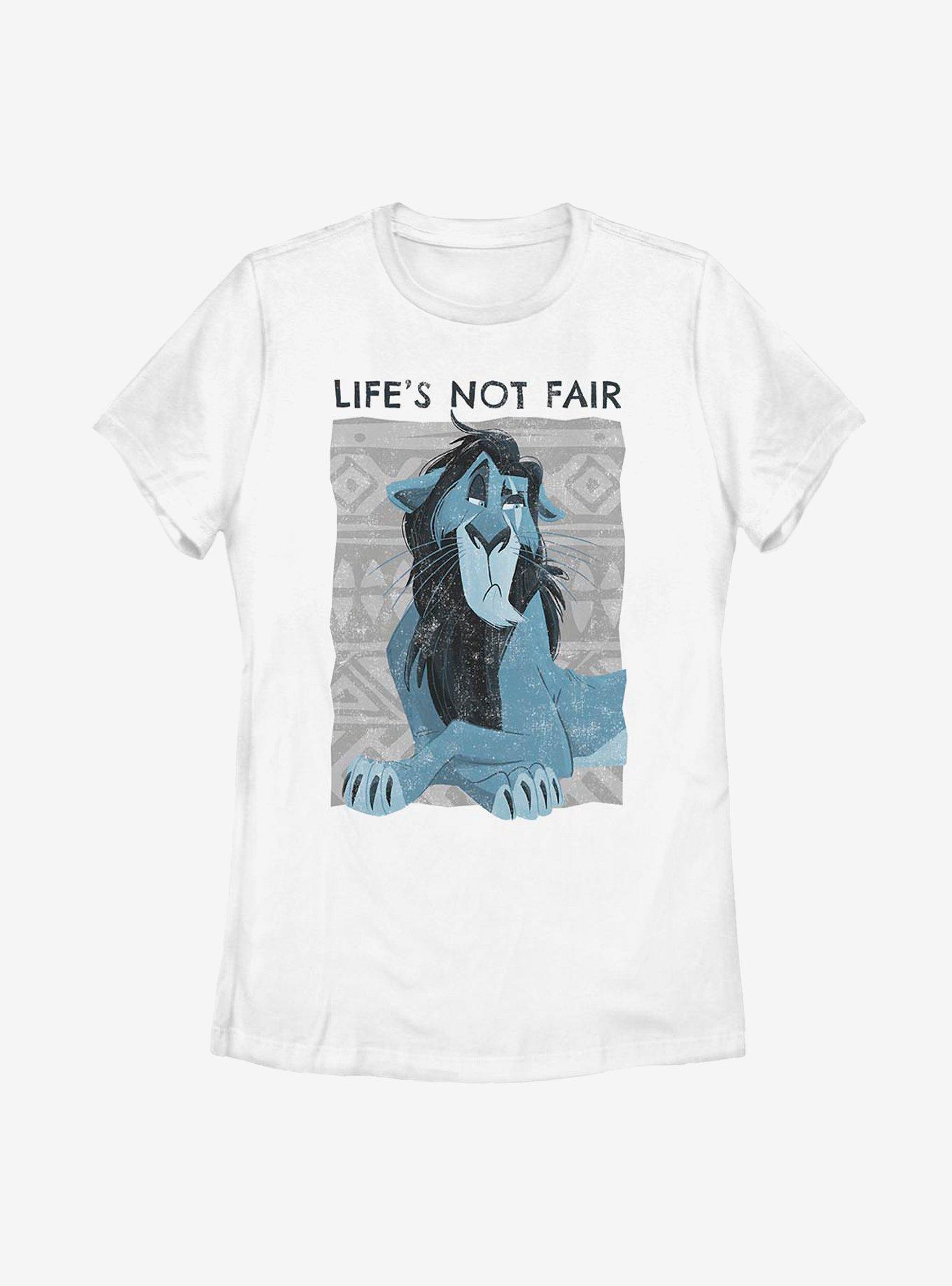 Disney The Lion King Scar Not Fair Womens T-Shirt, , hi-res