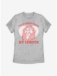 Disney The Lion King Surrounded Valentine Womens T-Shirt, ATH HTR, hi-res