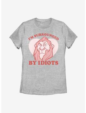 Disney The Lion King Surrounded Valentine Womens T-Shirt, , hi-res