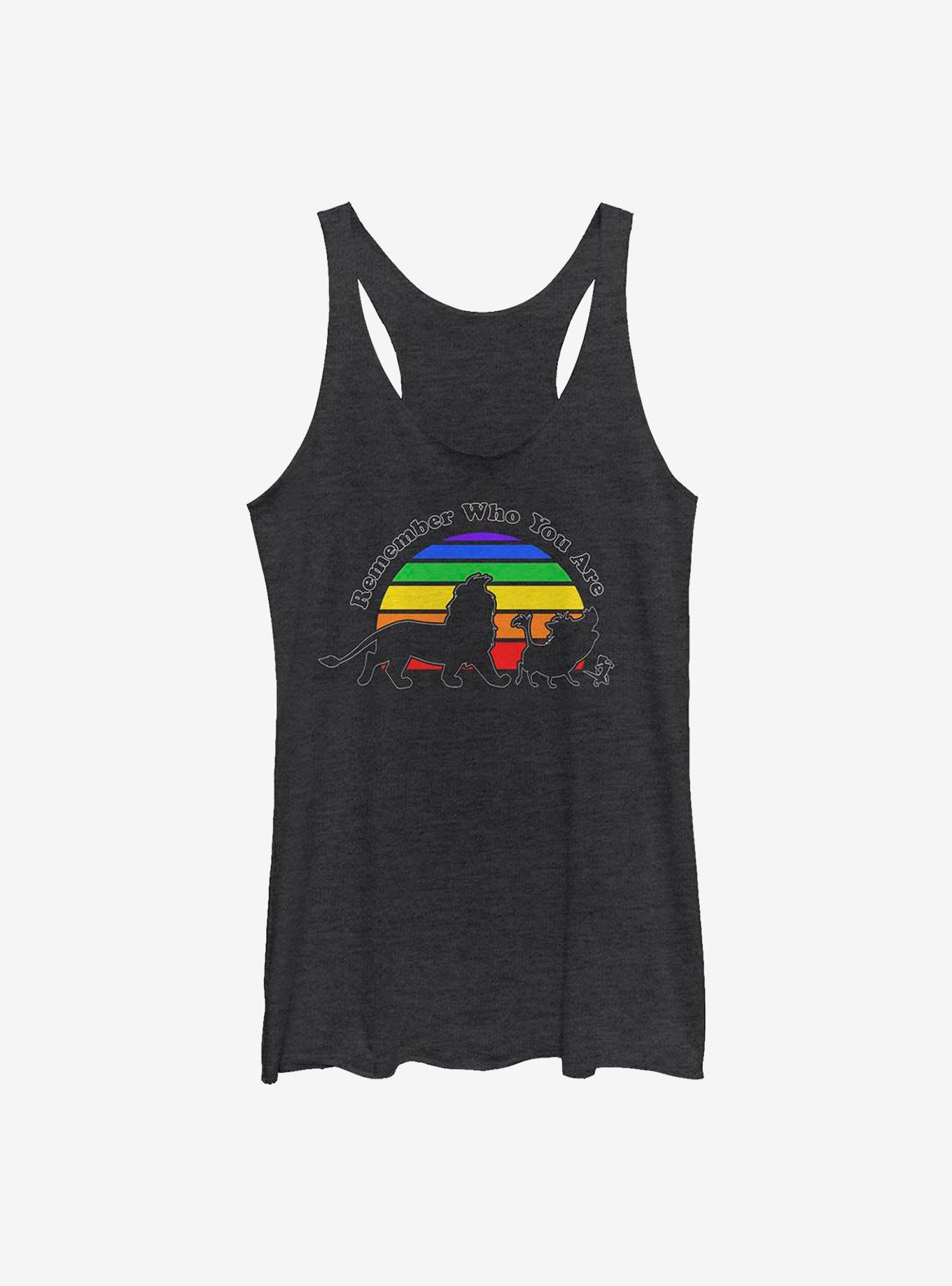 Disney The Lion King Remember Rainbow Womens Tank Top 