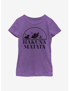 Disney The Lion King Hakuna Matata Log Walk Youth Girls T-Shirt, , hi-res