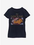 Disney The Lion King Rafiki Baby Simba Youth Girls T-Shirt, NAVY, hi-res