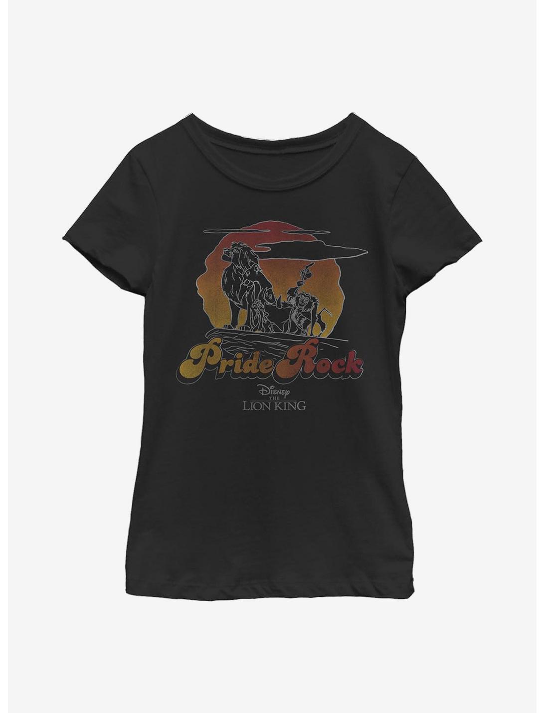 Disney The Lion King Pride Rock Youth Girls T-Shirt, BLACK, hi-res