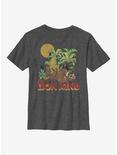 Disney The Lion King Jungle Play Youth T-Shirt, CHAR HTR, hi-res