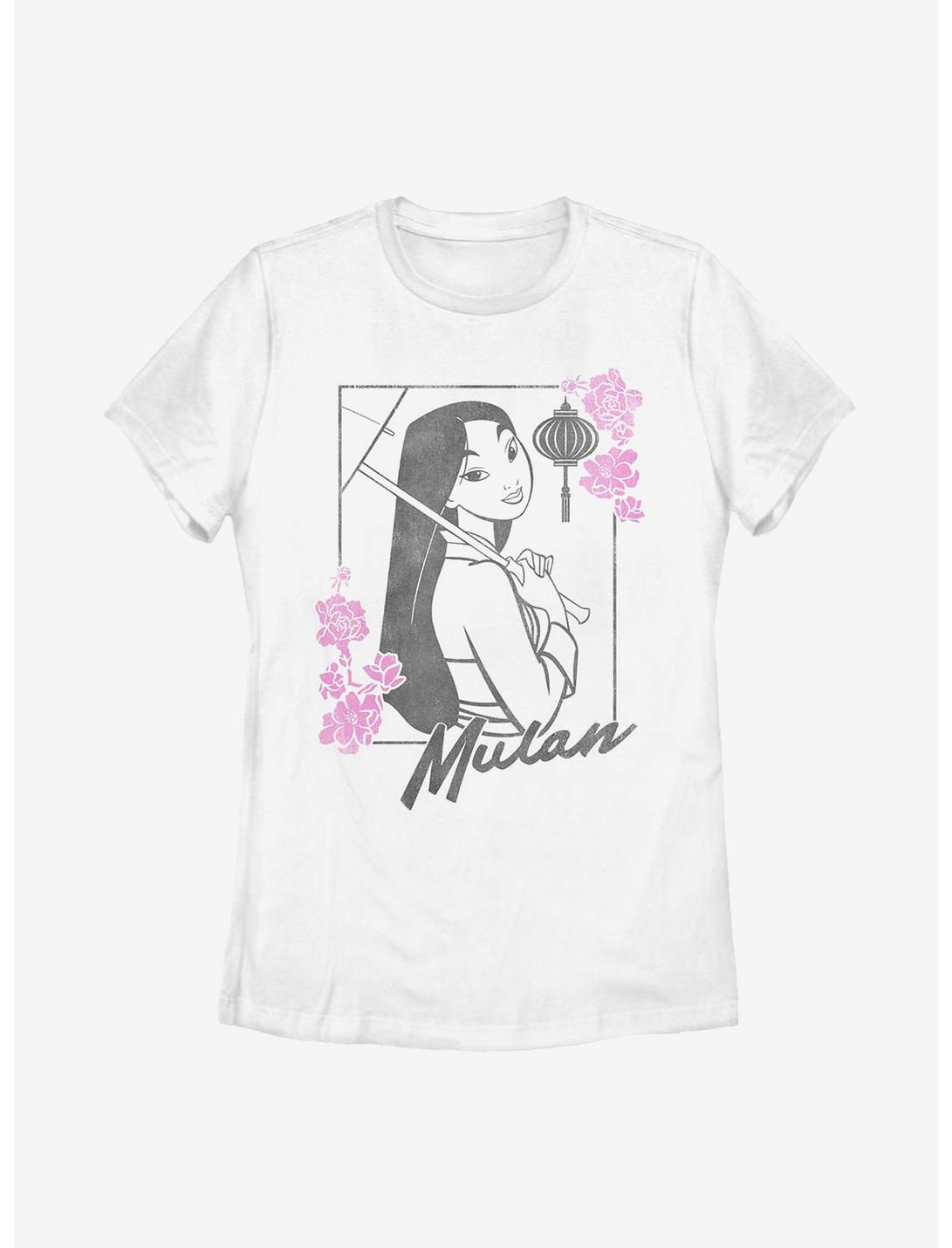 Disney Mulan Pretty Mulan Womens T-Shirt, WHITE, hi-res