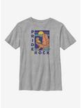 Disney The Lion King Pride Rock Badge Youth T-Shirt, ATH HTR, hi-res