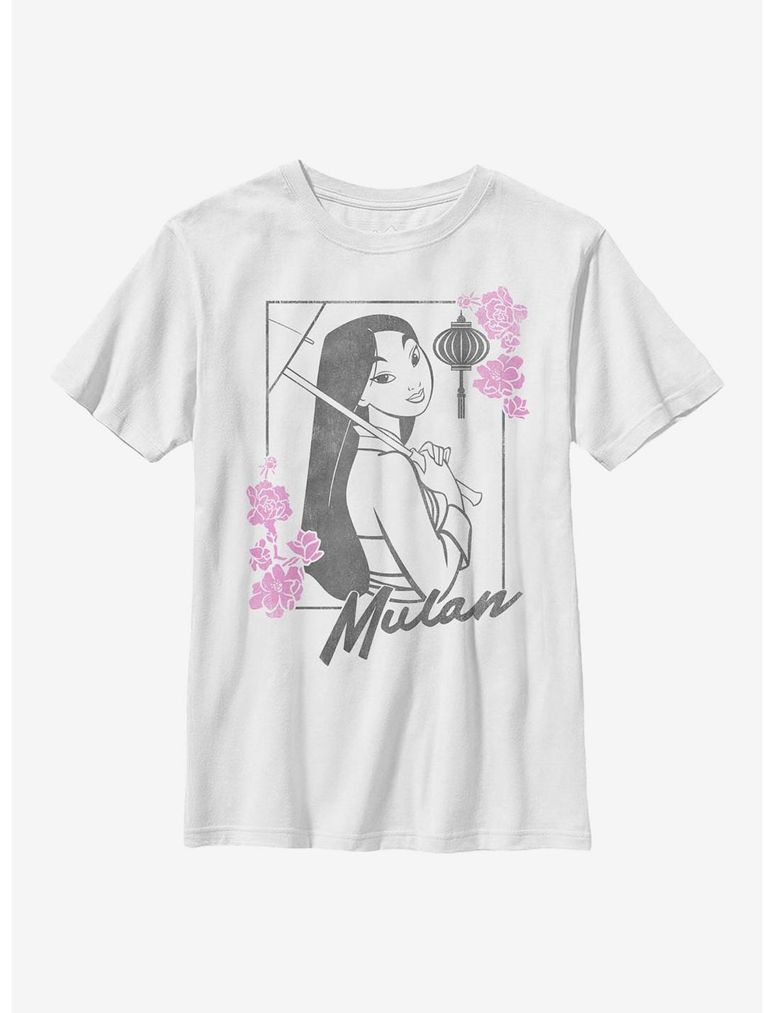 Disney Mulan Pretty Mulan Youth T-Shirt, WHITE, hi-res
