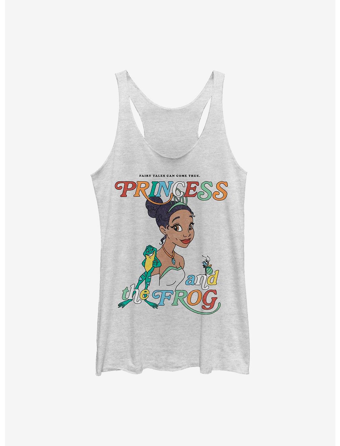Plus Size Disney The Princess And The Frog Fairy Tales Womens Tank Top, WHITE HTR, hi-res