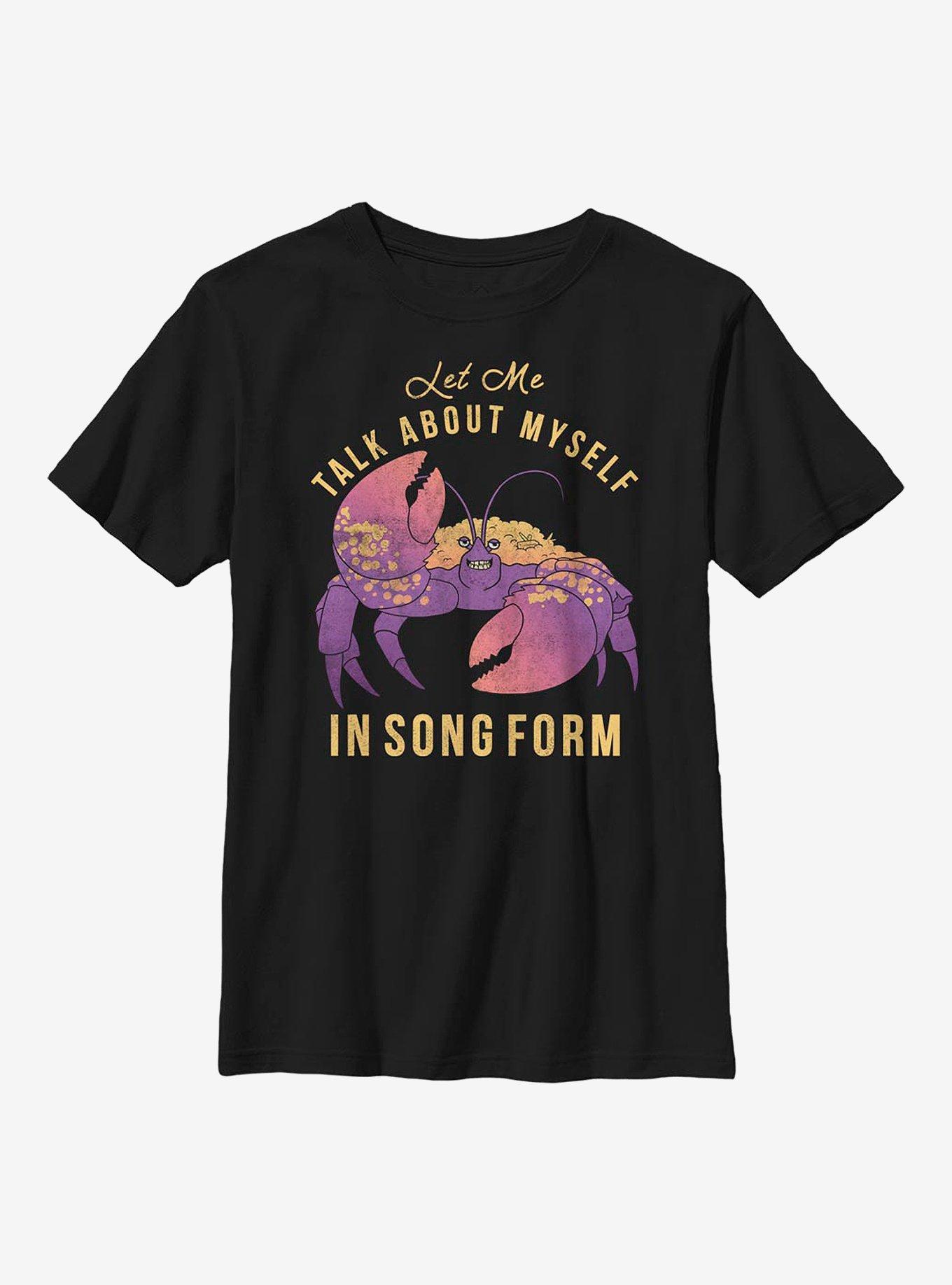 Disney Moana Tamatoa Song Form Youth T-Shirt, BLACK, hi-res