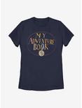 Disney Pixar Up Adventure Book Text Womens T-Shirt, NAVY, hi-res