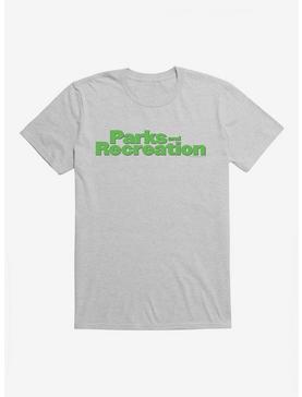 Parks And Recreation Bold Logo T-Shirt, HEATHER GREY, hi-res