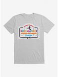 Parks And Recreation Johnny Karate Show Banner T-Shirt, HEATHER GREY, hi-res