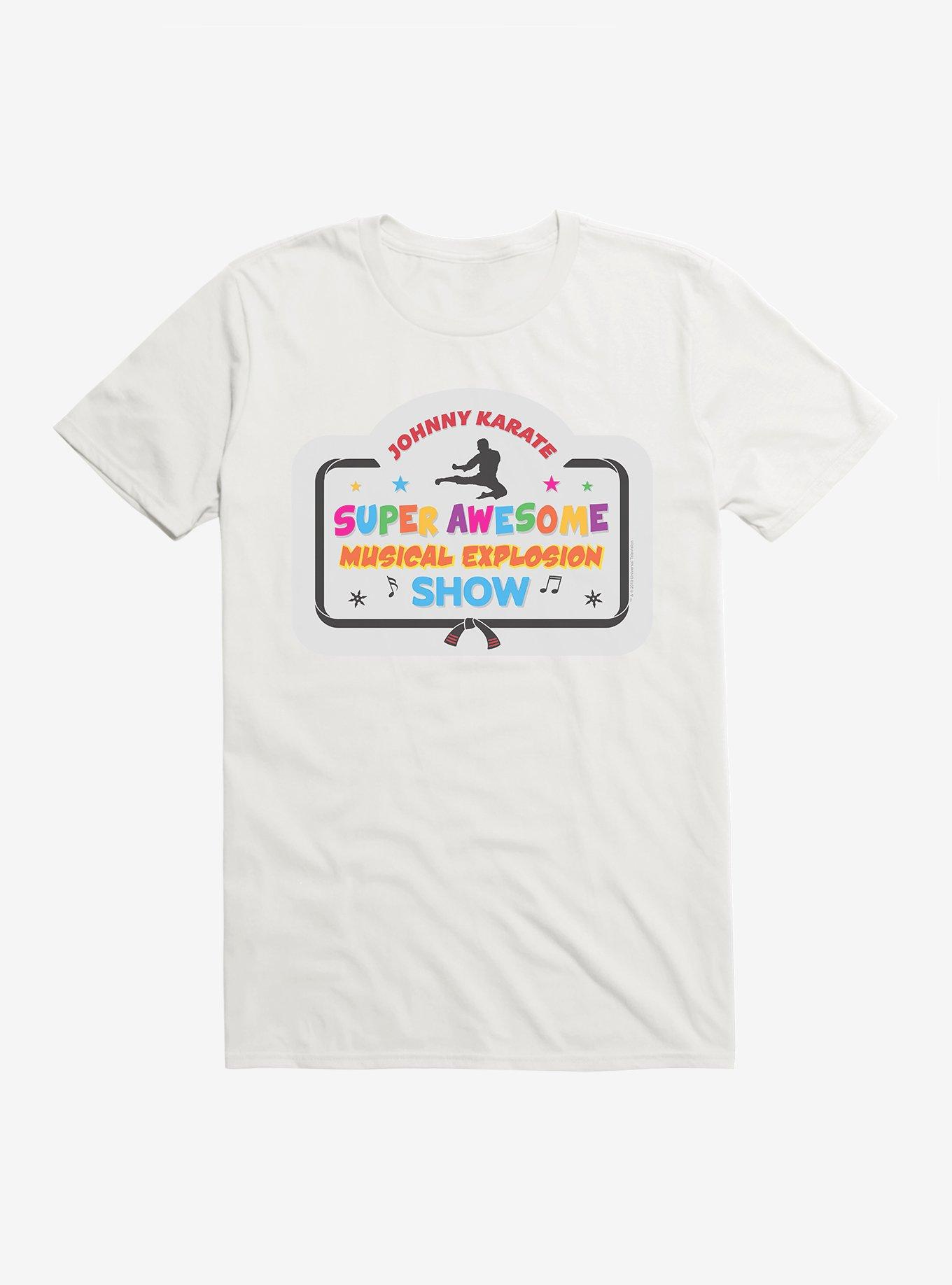 Parks And Recreation Johnny Karate Show Banner T-Shirt, , hi-res