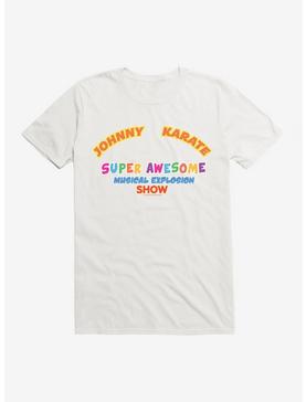 Parks And Recreation Johnny Karate Show T-Shirt, WHITE, hi-res