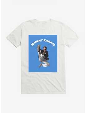 Parks And Recreation Johnny Karate T-Shirt, WHITE, hi-res