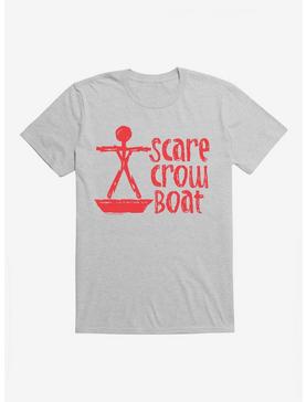 Parks And Recreation Scarecrow Boat Logo T-Shirt, HEATHER GREY, hi-res