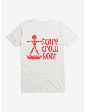 Parks And Recreation Scarecrow Boat Logo T-Shirt, WHITE, hi-res